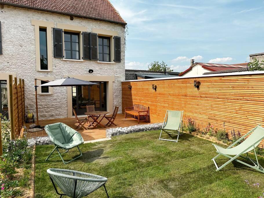 W27A - Splendide Appartement A 3' De Giverny Limetz Exterior photo